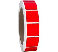 (As show, One size) 1" Square Color Coding Circle Dot Labels On A Roll, 2000 Stickers Per Roll, 1 Inch X 1 Inch