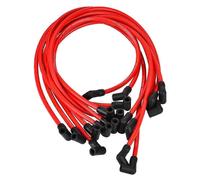 (As show, One size) 10.5 MM Spark Plug Wire Set, SP10-390-1010 High Performance Ignition Wire for AM General HEI BBC 350