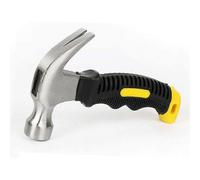 (As show, One size) 10 Oz Mini Claw Hammer Fiberglass Handle Small Stubby Hammers Nails Tool