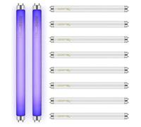 (As show, One size) 10 Pack Bug Zapper Replacement Light Bulbs 10W for 20W Indoor Bug Zapper, BL T8 F10W 13Inch Light Tu