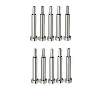 (As show, One size) 10 Pairs 4x4In Invisible Cable Railing Kit, 1/8In Invisible Receiver and Swage Stud End compatible with 2x2In,4