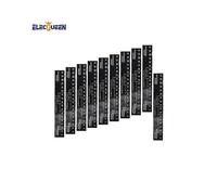 (As show, One size) 10 pcs/lot Digital Scale Liquid Crystal Thermometer for Fermenting Homebrew Beer Wine