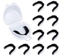 (As show, One size) 10 Pieces Sports Mouthguard Mouthguard Game Mouthguard For Boxing Basketball Soccer Field Hockey Karate Basketball Lacrosse