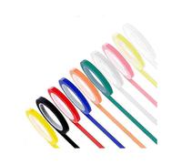 (As show, One size) 10 Rolls Autoclave Tape-sterilization Tape,0.24 Inch Width 216.5 Inch Length Instruments Identification Tape 10 Colors