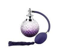 (As show, One size) 100 Ml Empty Vintage Perfume Bottle Spray Atomiser Refillable Glass Bottle