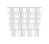 (As show, One size) 100 Pcs 10Ml Plastic Test Tubes with Lids Vial Seal Cap Container Small Storage Tubes with Caps Cle