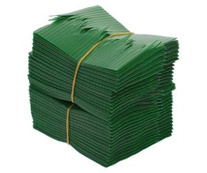 (As show, One size) 1000pcs Fake Green Grass Japanese Food Sushi Decoration Grass Sushi Grass Creative Resin Leaf