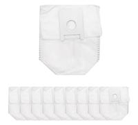 (As show, One size) 10Pcs Dust Bag compatible with EVE Plus Vacuum Cleaner Parts Household Cleaning Replace Tools Accessories Dust