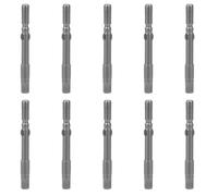 (As show, One size) 10Pcs Electric Screwdriver Bits Hex Socket Strong Magnetic Hardened Accessories 5mm