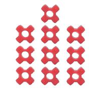(As show, One size) 10PCS Honey Extractor Bushing Connectors Polyurethane Buffering Pad Connector for Electric Honey Extractor Accessories Red