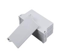 (As show, One size) 10PCS Vertical Blind Bottom Repair Clips Hangers For 89MM Base Plate Bottom Parts Curtain Accessories Easy Installs