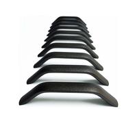 (As show, One size) 10X Door Handles Drawer Knobs Kitchen Cabinet Handles Cupboard Drawer Bedroom Furniture Pull Black Center Distance 160mm