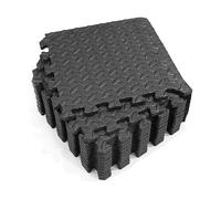 (As show, One size) 12 Pack Exercise Mats with Interlocking EVA Foam Tiles, Foam Floor Mat, Non-Slip Floor Protector Mat for Home or Gym