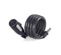 (As show, One size) 120 cm long lock - easily closable without a key - bicycle lock with fixing - spiral lock for bicycle & stroller