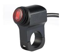 (As show, One size) 12v 16a Motorcycle Waterproof Handlebar Headlight Fog Spot Light On Off Switch