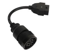 (As show, One size) 14 Pin Cable Excavator Diagnostic Adapter Connector Replacement For Caterpillar Truck
