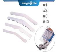 (As show, One size) 144pcs/Bag EASYINSMILE Dental Tofflemire Matrix Band 0.04mm Autoclavable Stainless Steel Universal Borad Type Flexible
