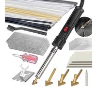 (As show, One size) 150W 3-In-1 Plastic Welder, Plastic Welding Kit,Soldering Tips Plastic Welder Kit for DIY, Bumper K