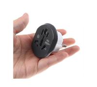 (As show, One size) 16a Universal Eu Travel Adapter Euro Converter Us Au To Eu Ac Socket Plug Hfmqv