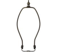 (As show, One size) 1Pc Lamp Horn Frame Lampshade Bracket (8 Inch, Bronze)
