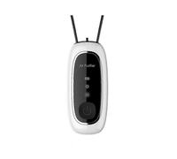 (As show, One size) 1PCS Portable Air Purifier Necklace, Personal Small Air Purifiers, Rechargeable Ionizer, for Bedroom, Car and Airplane, hanging neck air purifier neck