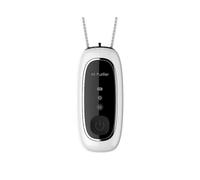 (As show, One size) 1PCS Portable Air Purifier Necklace, Personal Small Air Purifiers, Rechargeable Ionizer, for Bedroom, Car and Airplane, hanging neck air purifier neck