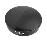 (As show, One size) 2.75 Inch Black PC Steering Wheel Center Cap High Strength Boat Accessories for Yacht Marine