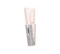 (As show, One size) 2-In-1 Electric USB Hair Straightening Brush Straightener Flat Iron Multifunctional Comb Straighten