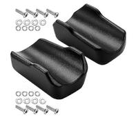 (As show, One size) 2 Pcs Rollator Armrest Pad Upright Walker Forearm Pads Black Walker Handle Cushions Stand Up Rollato