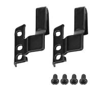 (As show, One size) 2 sets of car wiper arm adapter, universal black automotive wiper adapter with mounting screws3392390298 wiper arm adapter kit for honda