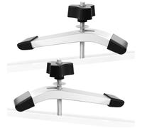 (As show, One size) 2 Sets Rail T Track Clamp, T-Track Clamp T Track Rail Clamp Set High Speed Alloy Steel, for T-Slot Woodworking Tool (2Pcs)