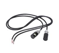 (As show, One size) 2 x White LED Motorcycle & Car License Plate Bolt Light