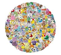(As show, One size) 200 Stickers for Kids, Baoko Dream PET Elf Personality Graffiti Sticker for Kids for Rewarding Scrapbooking, Including Animals, Dinosaurs