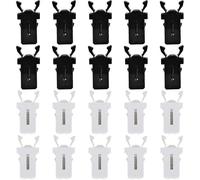 (As show, One size) 20Pcs Garbage Can Lock Trash Can Switch Buckle Trash Can Lock Replacement Catch Latches for Home