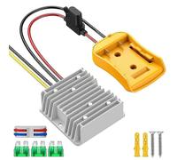 (As show, One size) 20V to 12V Step Down Converter compatible with DeWalt 20V