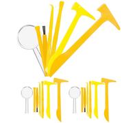 (As show, One size) 21pcs Digging Tools Excavation Toy Small Digging Brush Chisel Hammer Learning Toy Tools