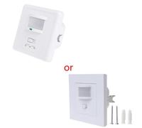 (As show, One size) 220-240V LED Motion Sensor Hand Wave Dimmer PIR Infrared Motion Sensor Switch Wall Mounted LED Lights Touch Switch