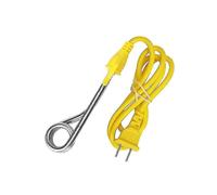 (As show, One size) 220v 600w Immersion Heater, Travel Immersion Heater, Mini Portable Heater Immersion Heater Travel Set Hot Water Ideal-
