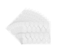 (As show, One size) 240 Pcs Thin Breathable Adhesive Tabs Fake Nail Glue Sticker 10 Sheets Super Sticky Double Sided Tips (Germany Jelly Gel) Flexible for Acrylic False N