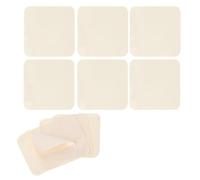 (As show, One size) 25 PCS Chamois Pottery Chamois Cloth Tools Small Leather Chamois Pre Cut Chamois Ceramics Tools Artist Mud Tools