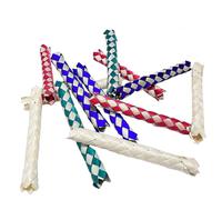(As show, One size) 25 Pcs Chinese Finger Traps Classic Bamboo Finger Trap Bird Chew Toy Cool Birthday Party Favors Goodie Bag Stuffers (5 Colors Random) -gsl