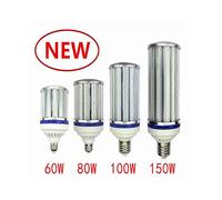 (As show, One size) 2835 60W LED bulb 80W Big corn lamp 100W street lamp 150W yard lamp E27 E39 E40 For Factory Warehouse High Bay Light Corn Lamp