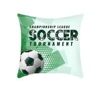 (As show, One size) 2pcs 2022 Qatar#2 World Cup Cotton and Linen Pillow Cover 17.7"*17.7" Car Pillow Cushion Bar KTV Fan Supplies Decoration