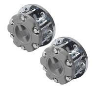 (As show, One size) 2Pcs 28 Teeth Car Front Wheel Clutch Locking Hub 4WD System Actuator compatible with compatible with L200 L300 MB886389