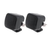(As show, One size) 2Pcs 500W Mini High Efficiency Car Tweeter Speakers Auto Horn Audio Music Stereo Speaker for Car Au