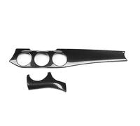 (As show, One size) 2Pcs Dashboard Center Console Air Condition Outlet Panel Trim Strip for W176 GLA X156 CLA C117 2013