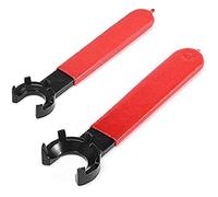 (As show, One size) 2pcs Er16 Er20 M Type Collet Chuck Clamping Spanner Cnc Collet Chuck Holder Wrench Lathe Tools