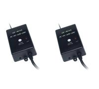 (As show, One size) 2Pcs GE-RCV1 Receiver 433.92MHz DC/AC 12V/24V