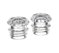 (As show, One size) 2pcs Percolator Glass Top Replacement,Percolator Coffee Pot Top Replacement Glass Knob Top Coffee Pot Filters Top