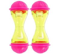 (As show, One size) 2pcs Pet Slow Feeder Toy Cat Food Dispenser Toy Cat Dog Snack Toy Pets Interactive Toy